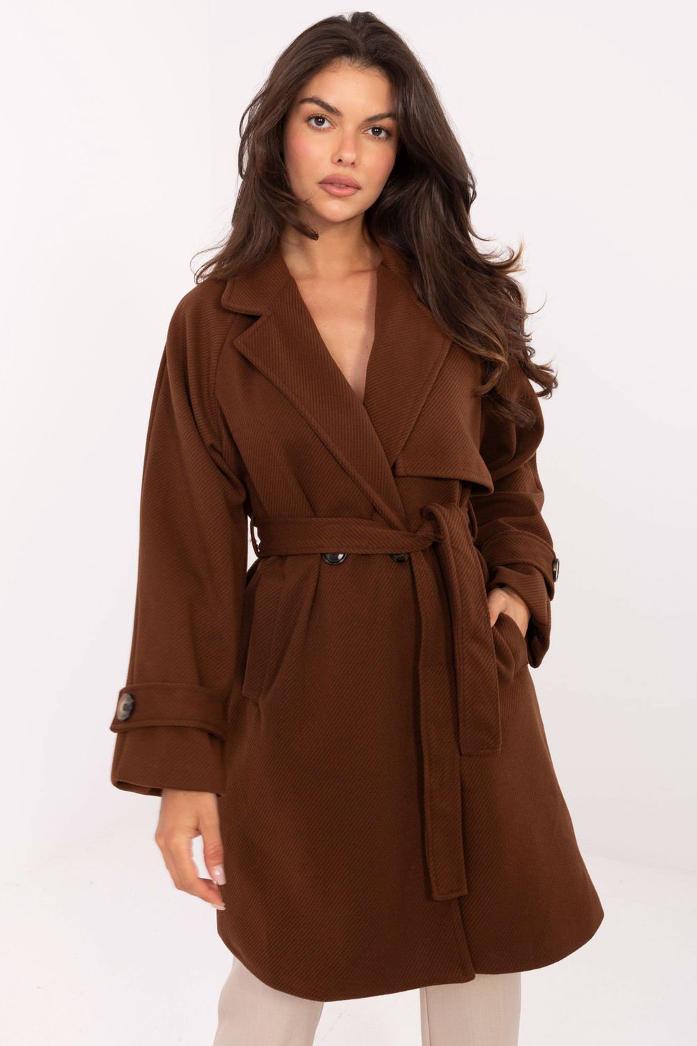 Image of Manteau brun