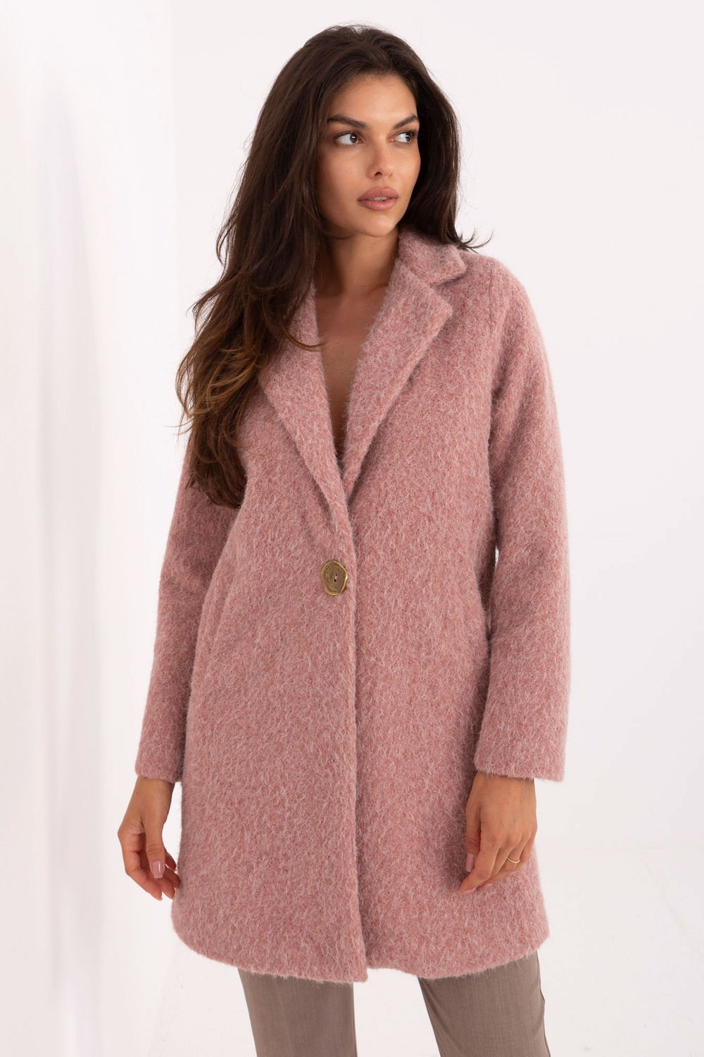 Image of Manteau rosé