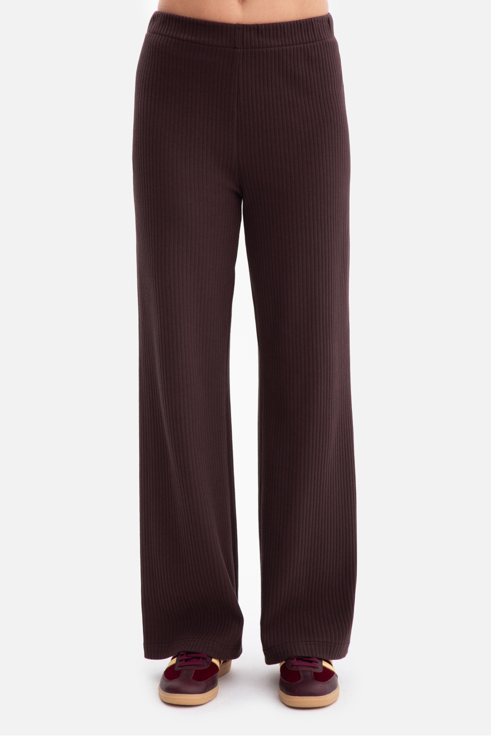 Image of Pantalon femme brun