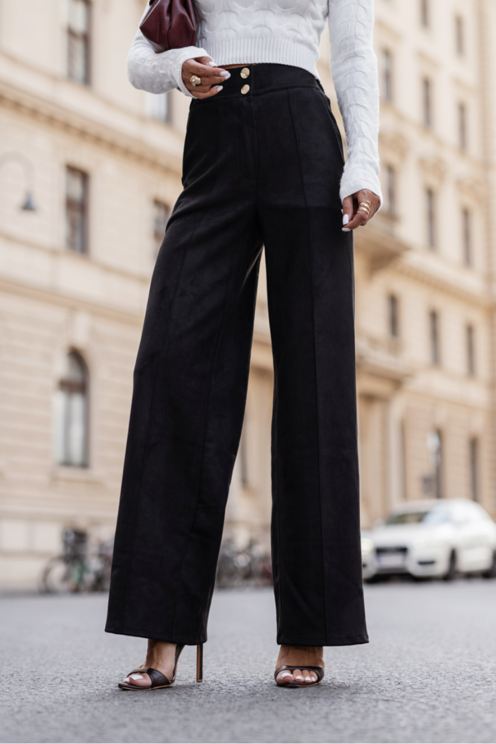 Image of Pantalon femme noir