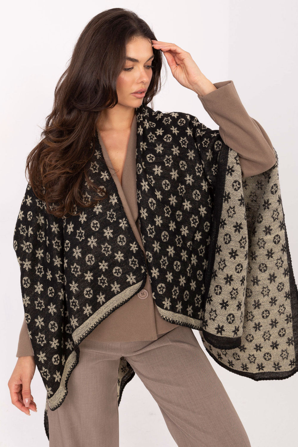 Image of Poncho beige