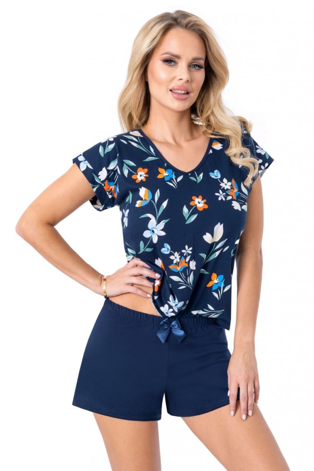 Image of Pyjama bleu marine