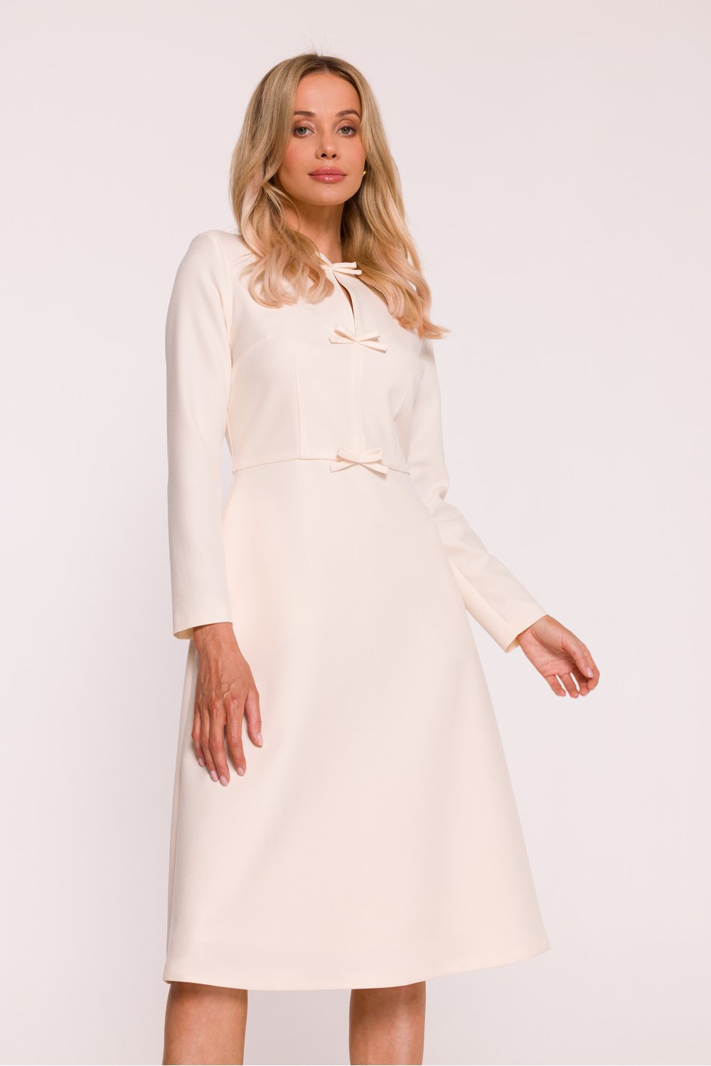 Image of Robe de jour beige