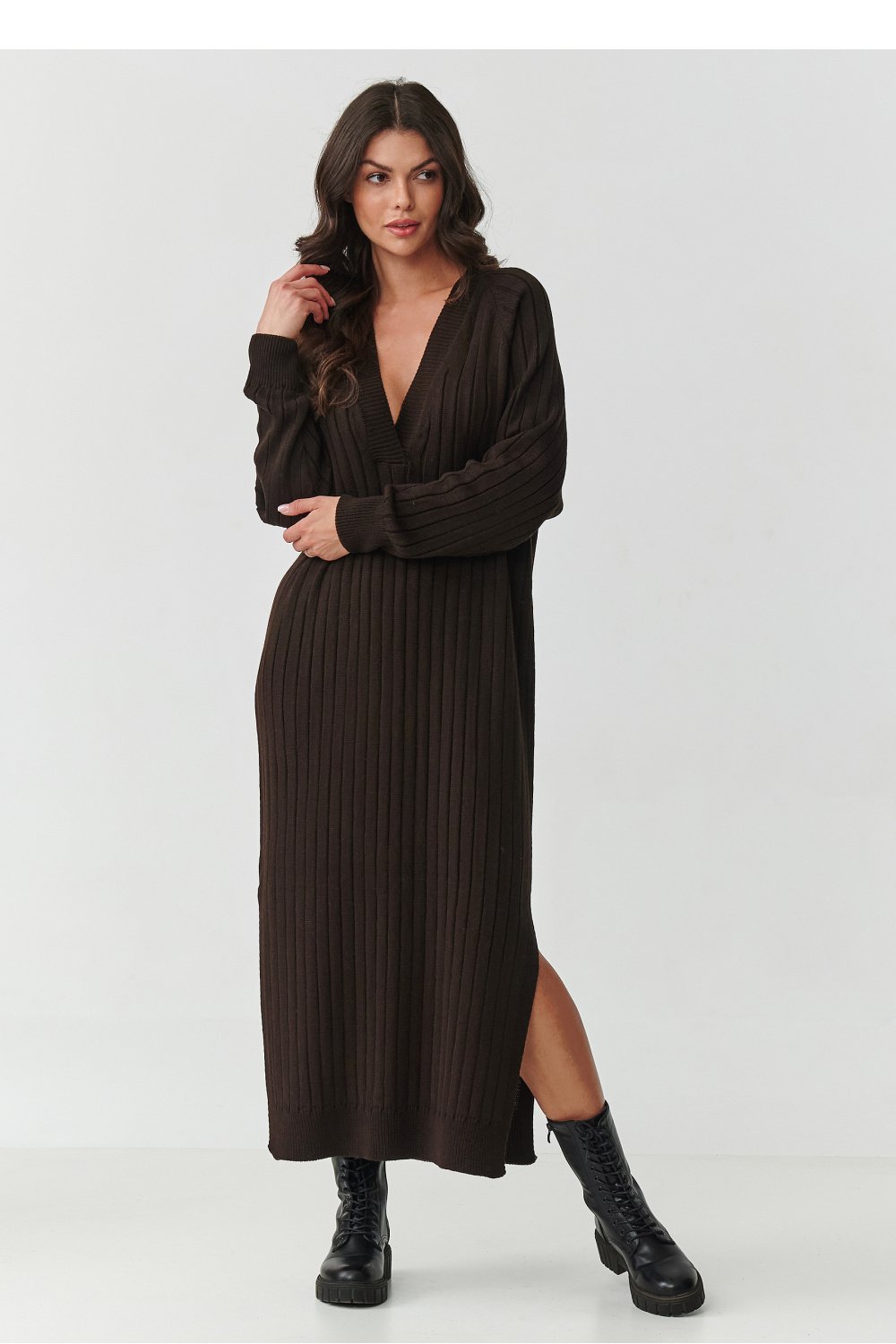 Image of Robe de jour brune