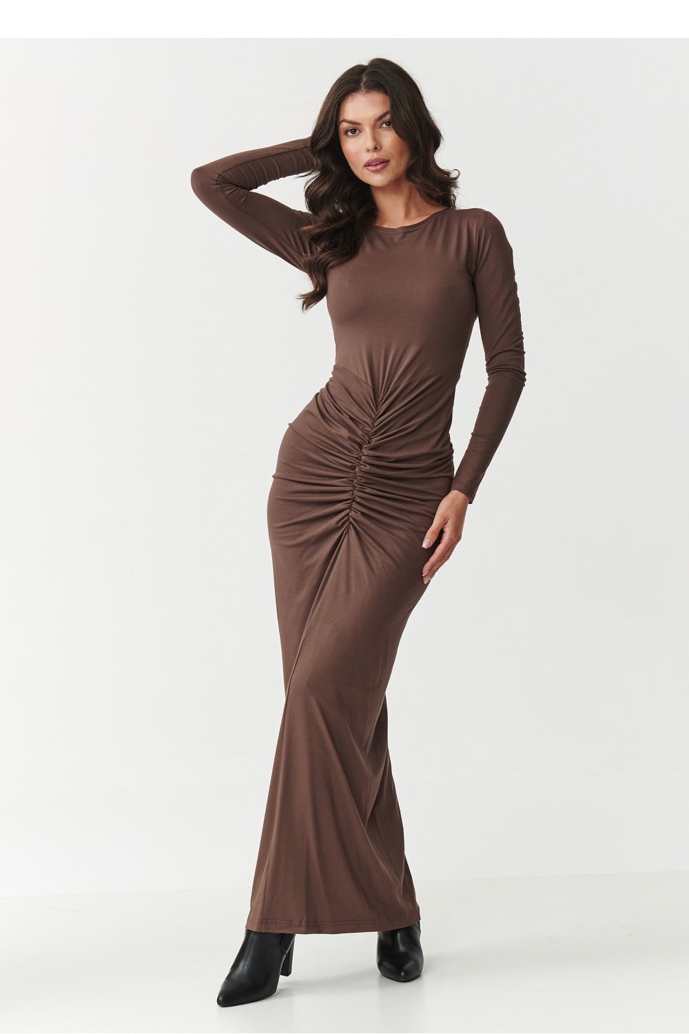 Image of Robe de jour brune