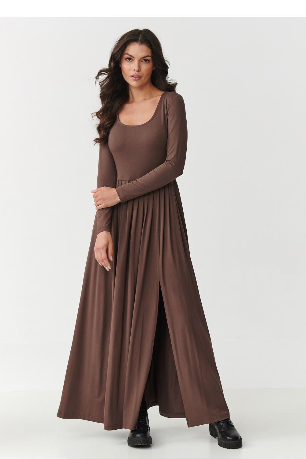 Image of Robe de jour brune