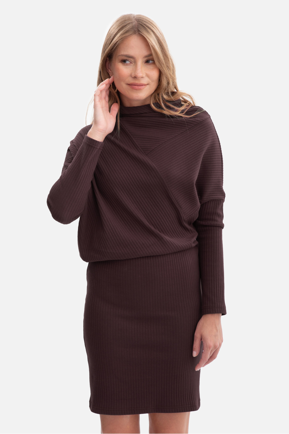 Image of Robe de jour brune