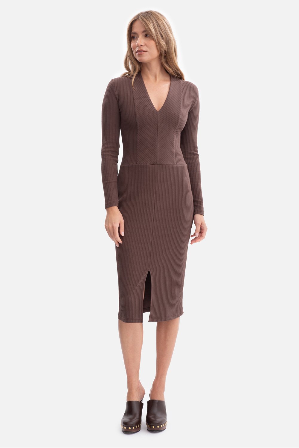 Image of Robe de jour brune
