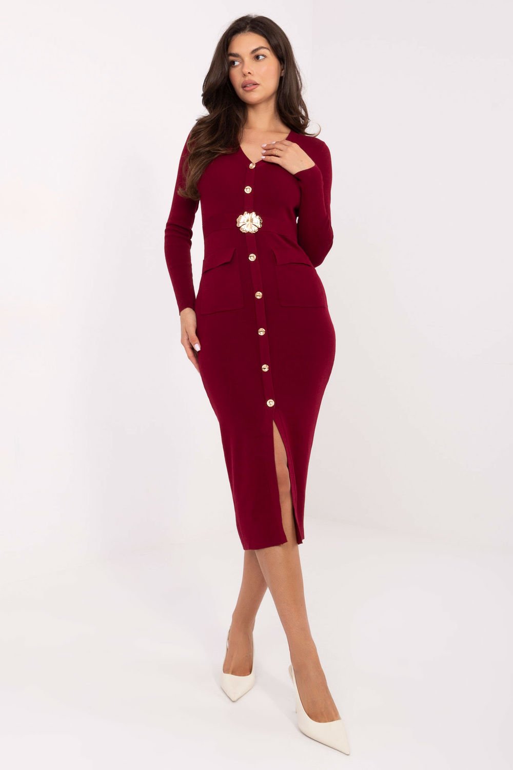 Image of Robe de jour rouge
