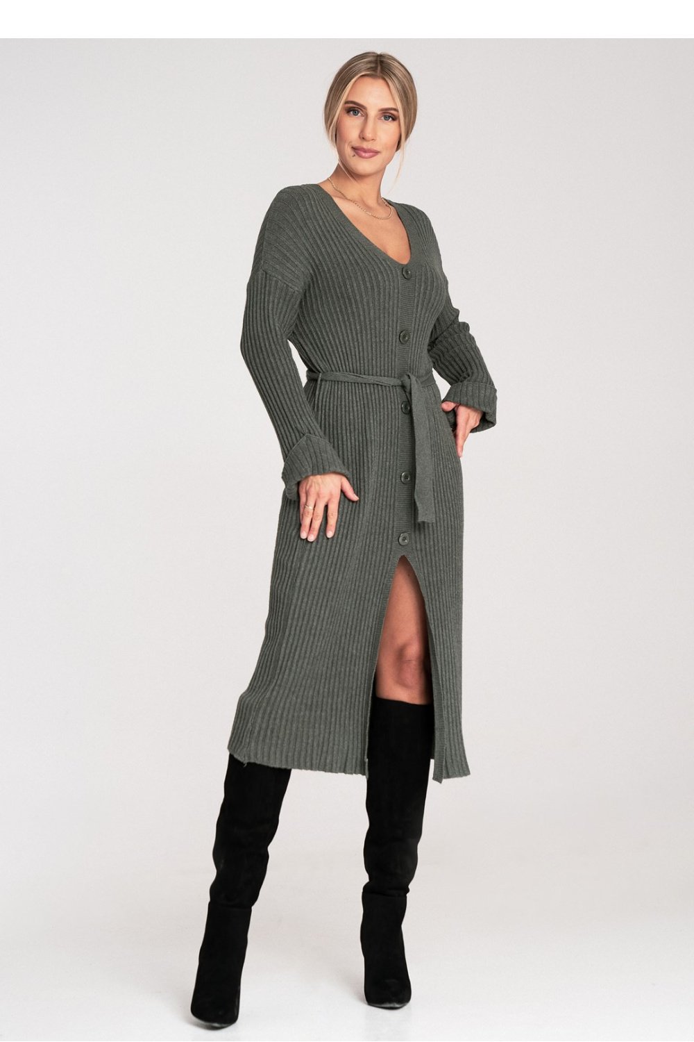 Image of Robe de jour verte