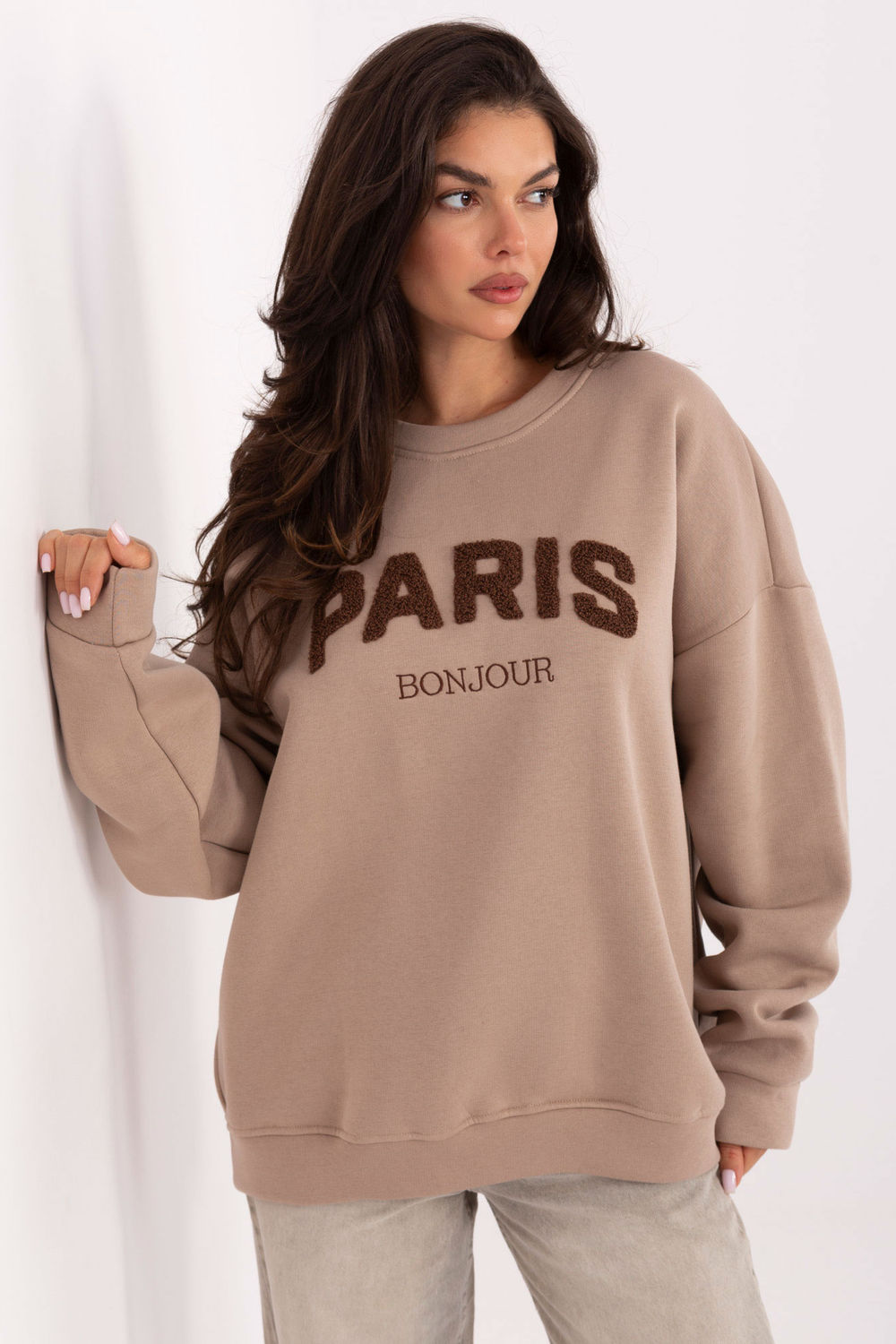 Image of Sweatshirt beige