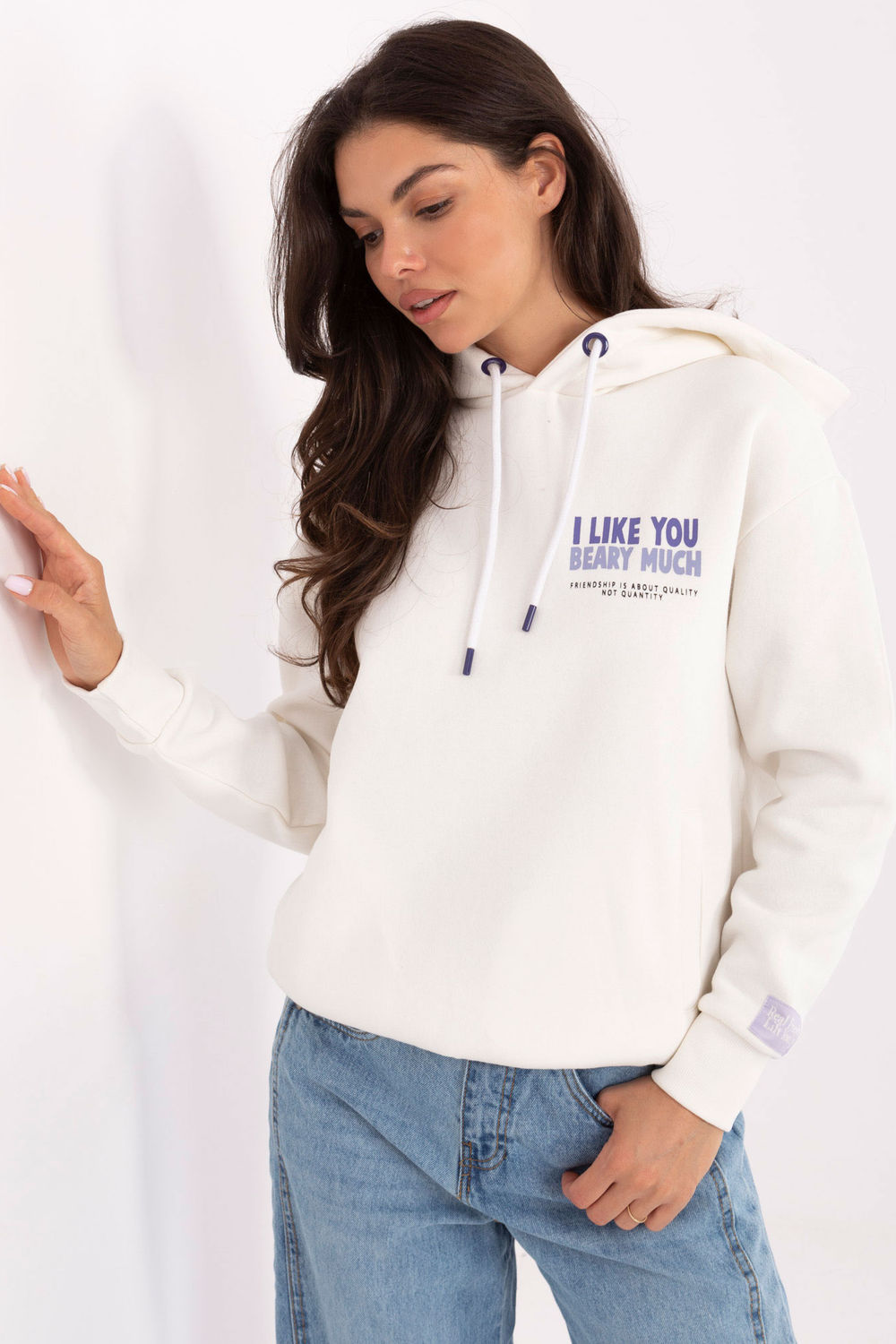 Image of Sweatshirt blanc