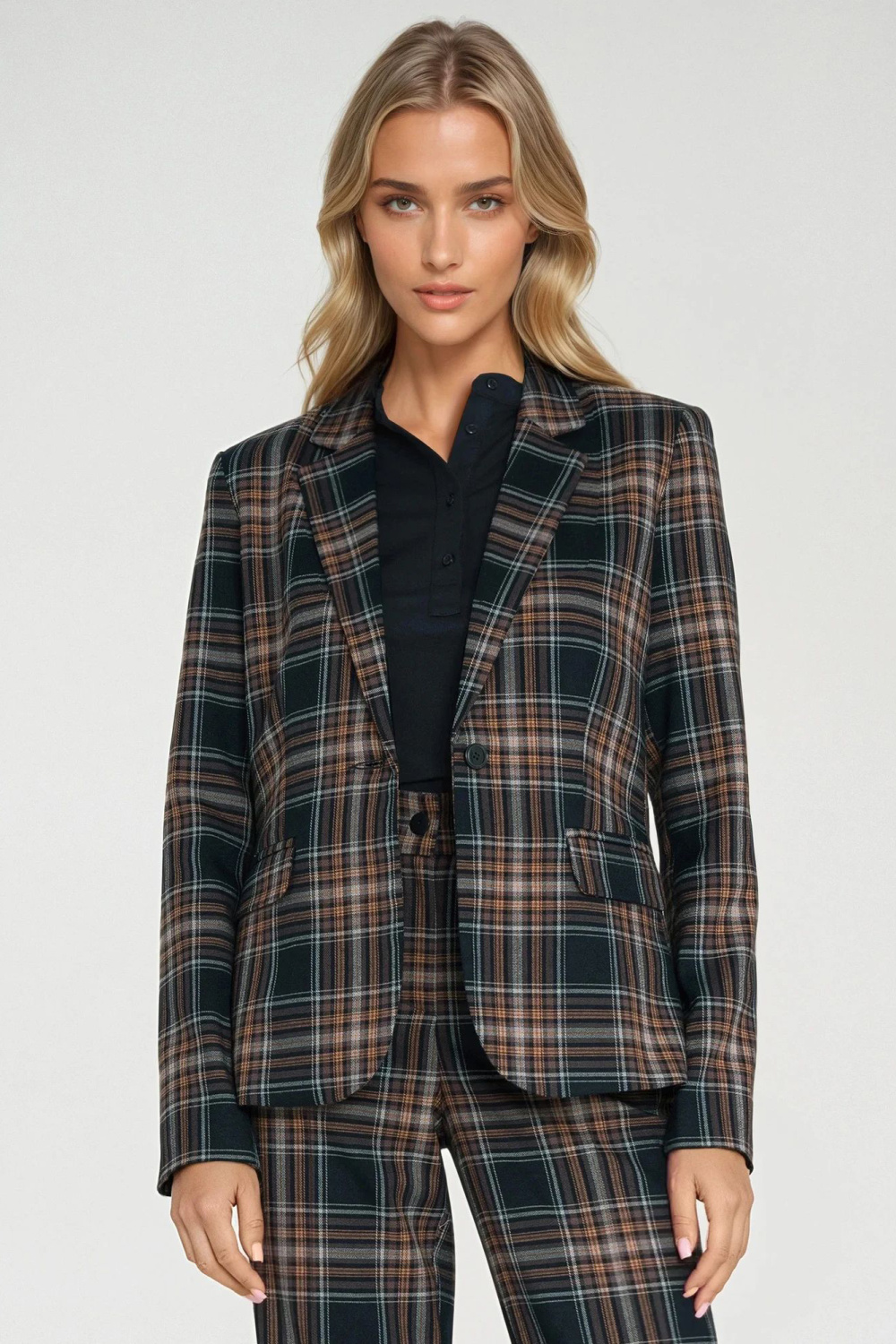 Product image of Blazer femme bleu marine