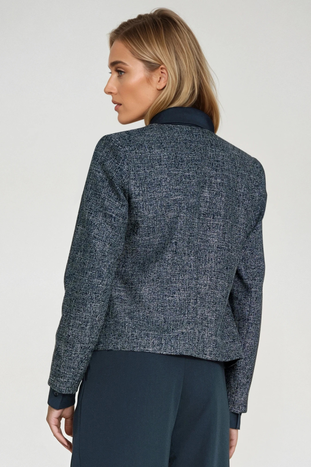 Product image of Blazer femme bleu marine
