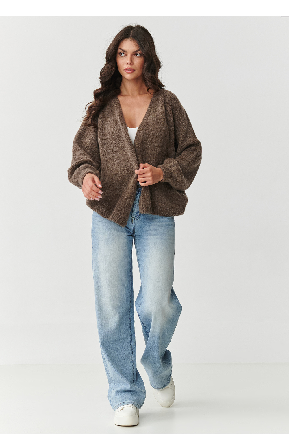 Product image of Cardigan brun