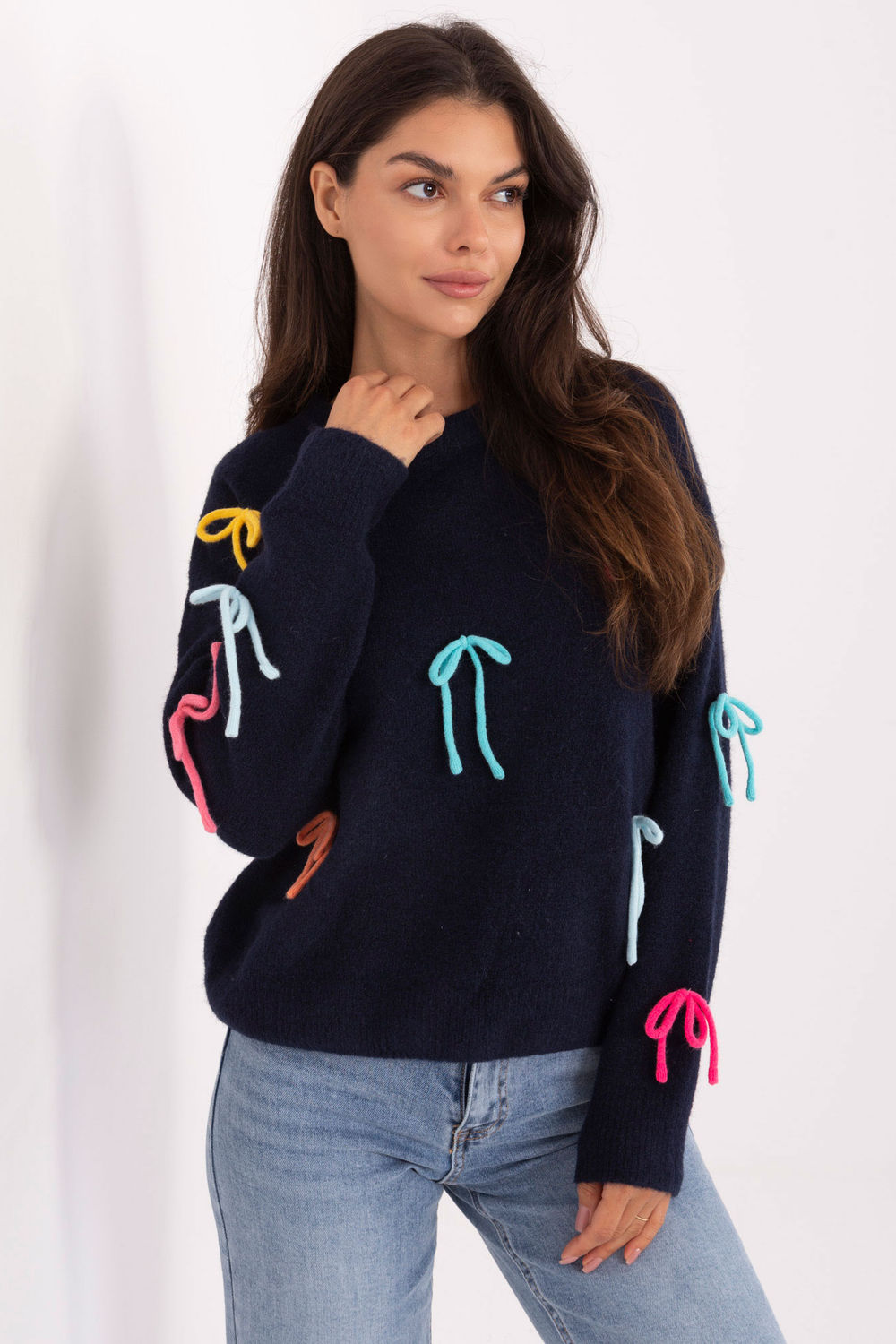 Image of Chandail bleu marine