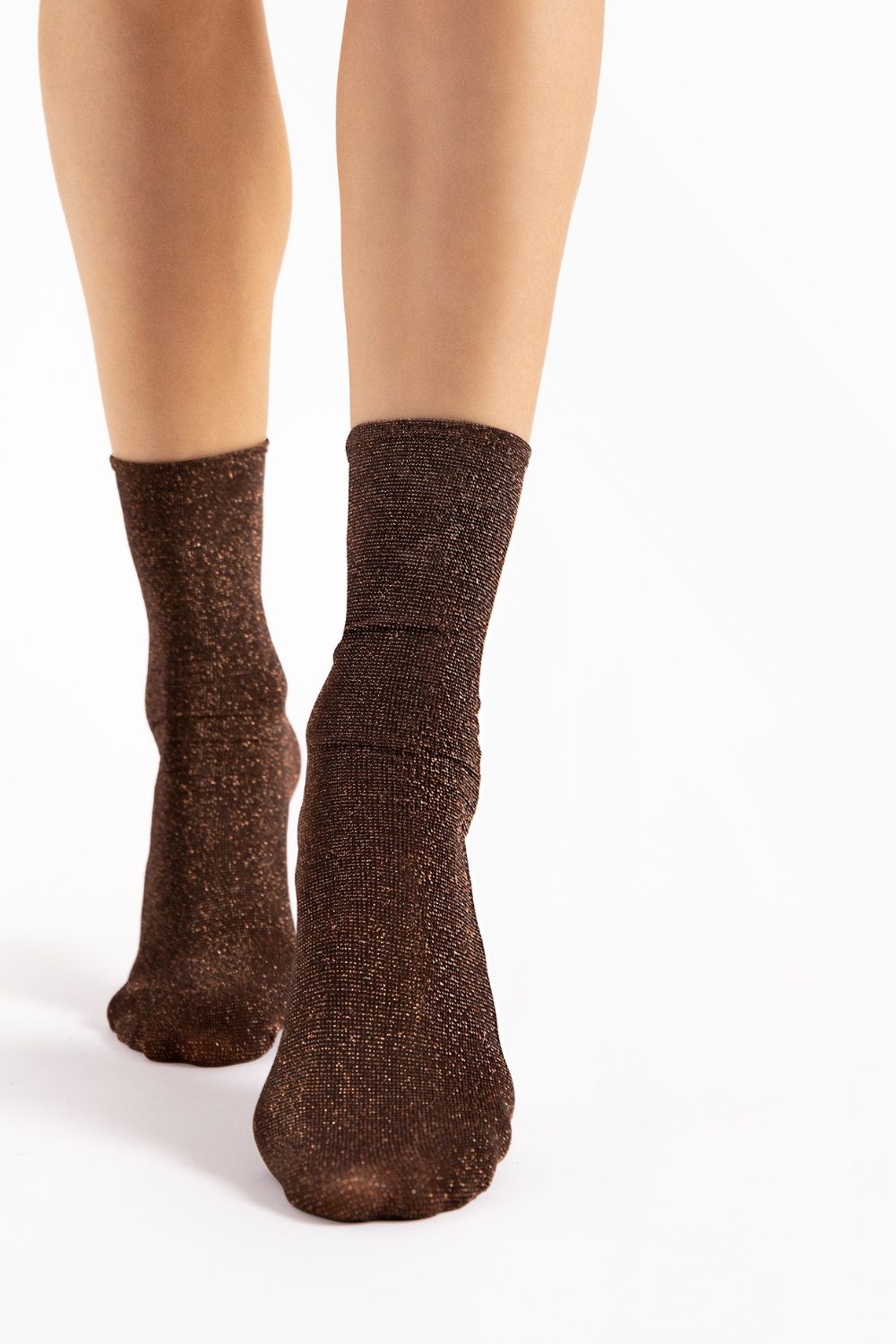 Image of Chaussettes brun