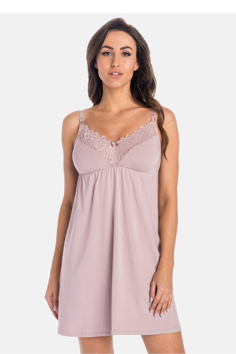 Image of Chemise de nuit brune