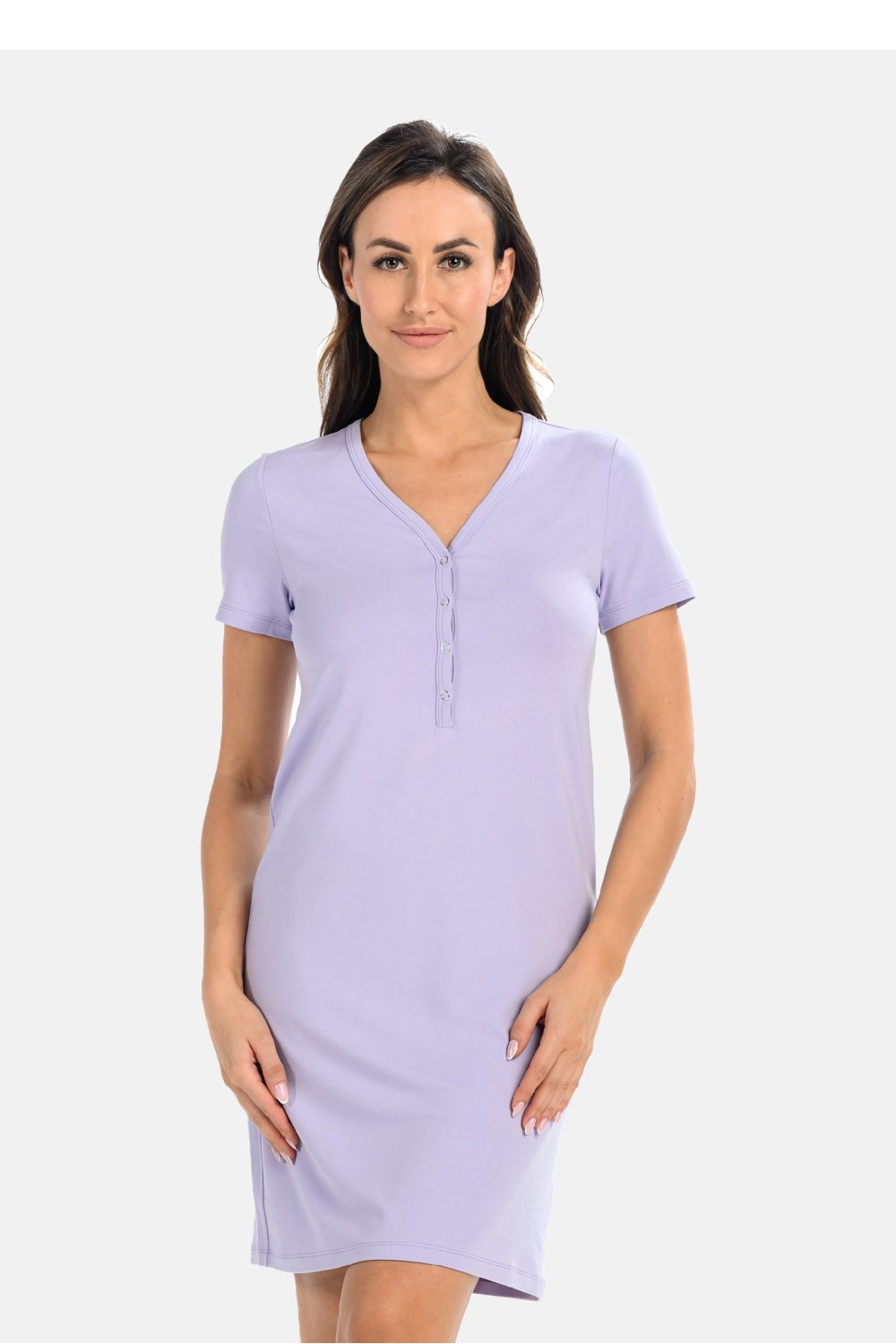 Image of Chemise de nuit violette
