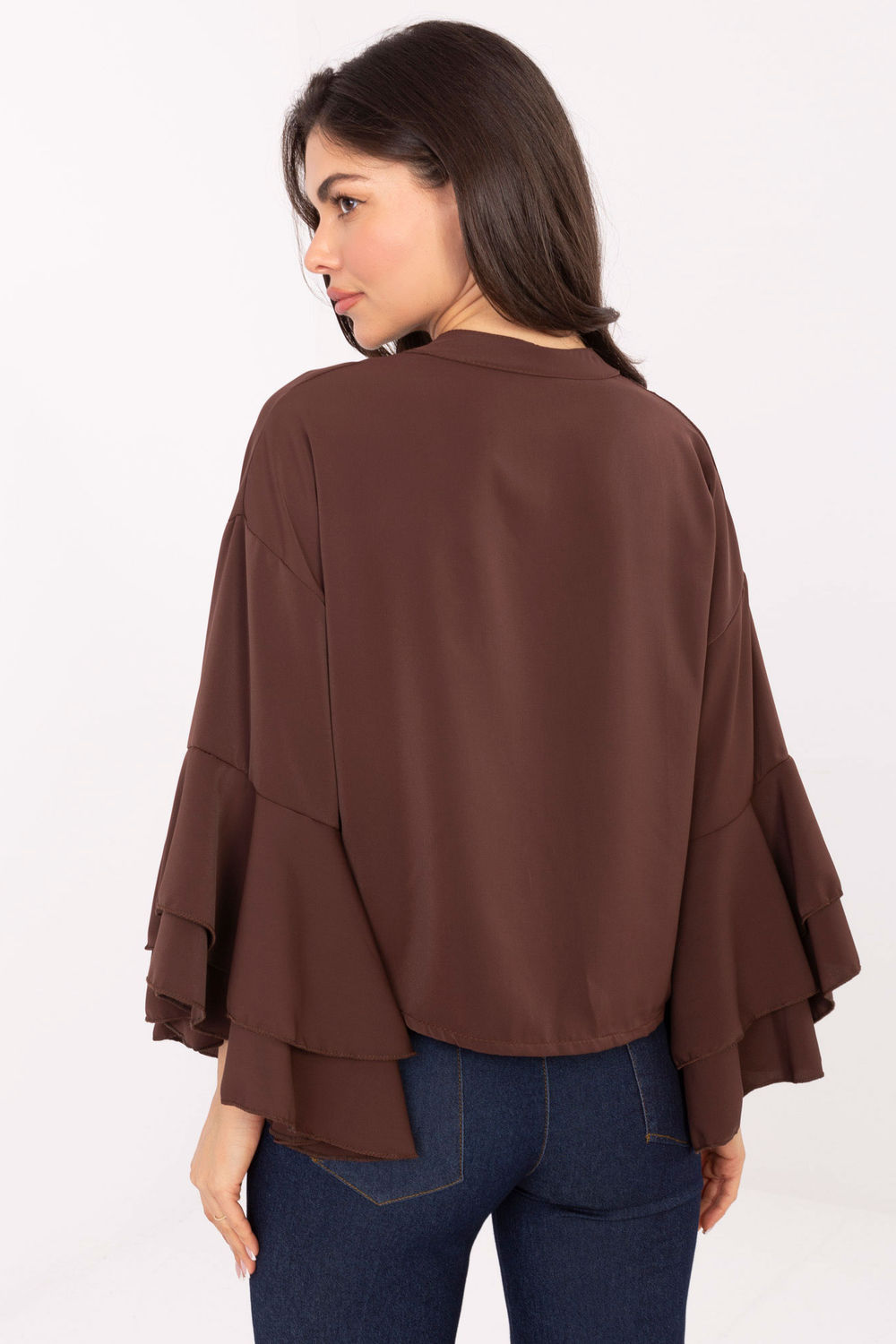Product image of Chemise manche longue brune