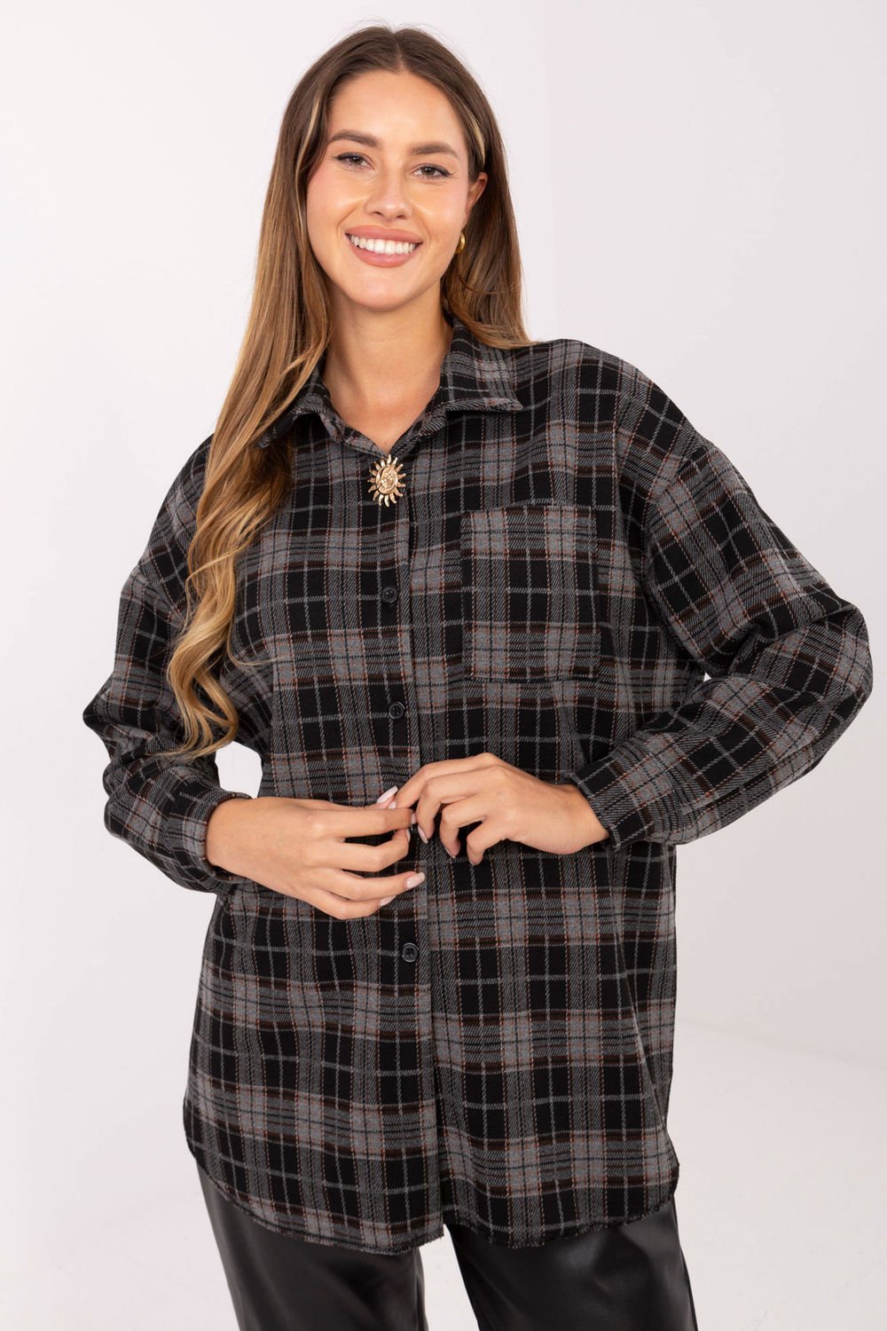 Image of Chemise manche longue noire