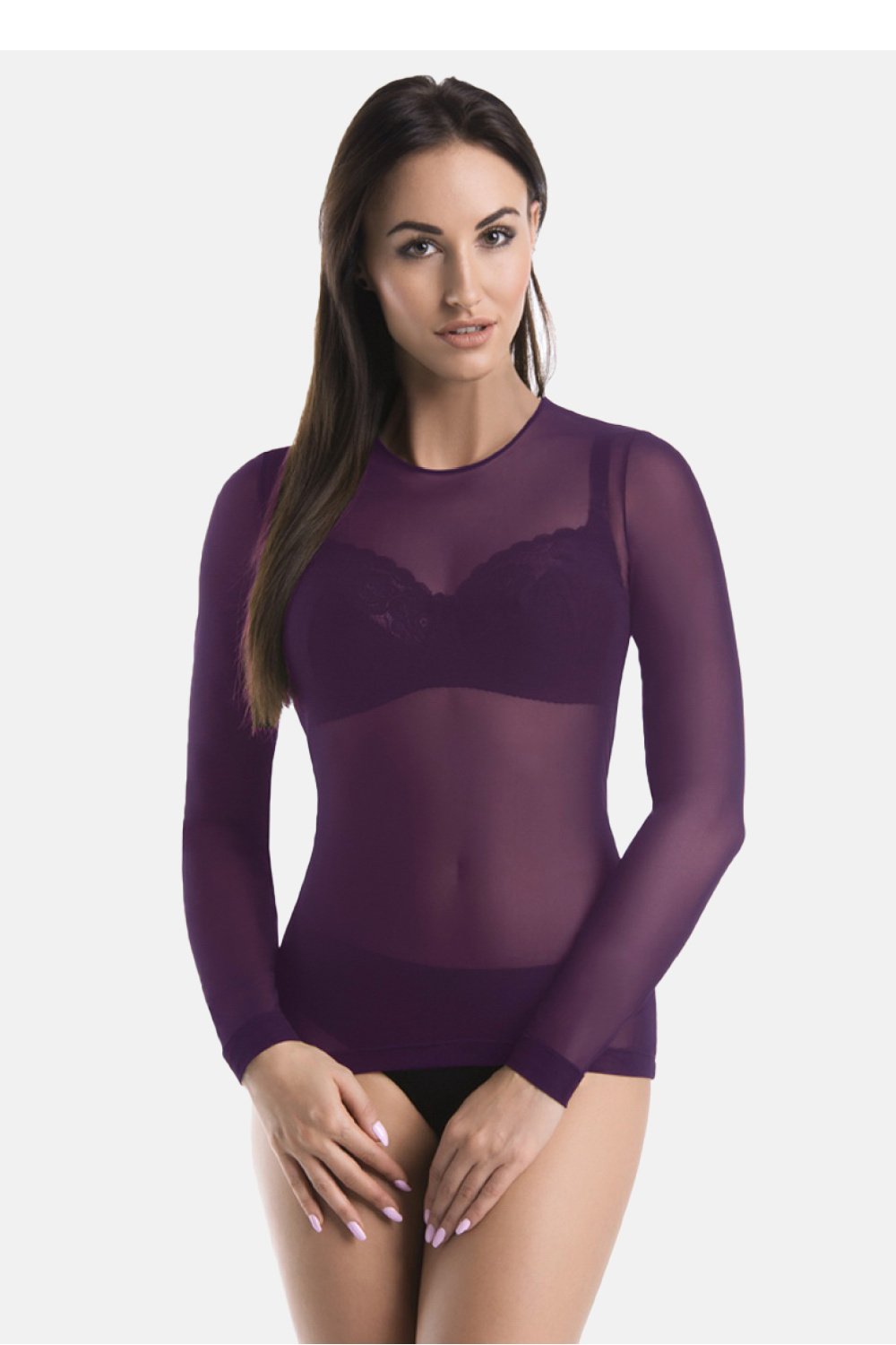 Image of Chemisier violet