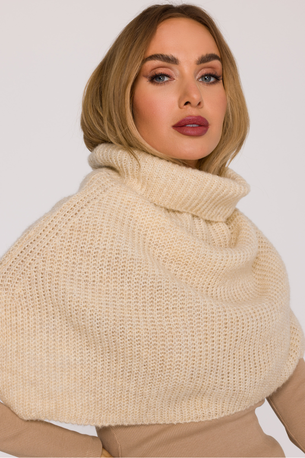 Image of Echarpe infinie beige