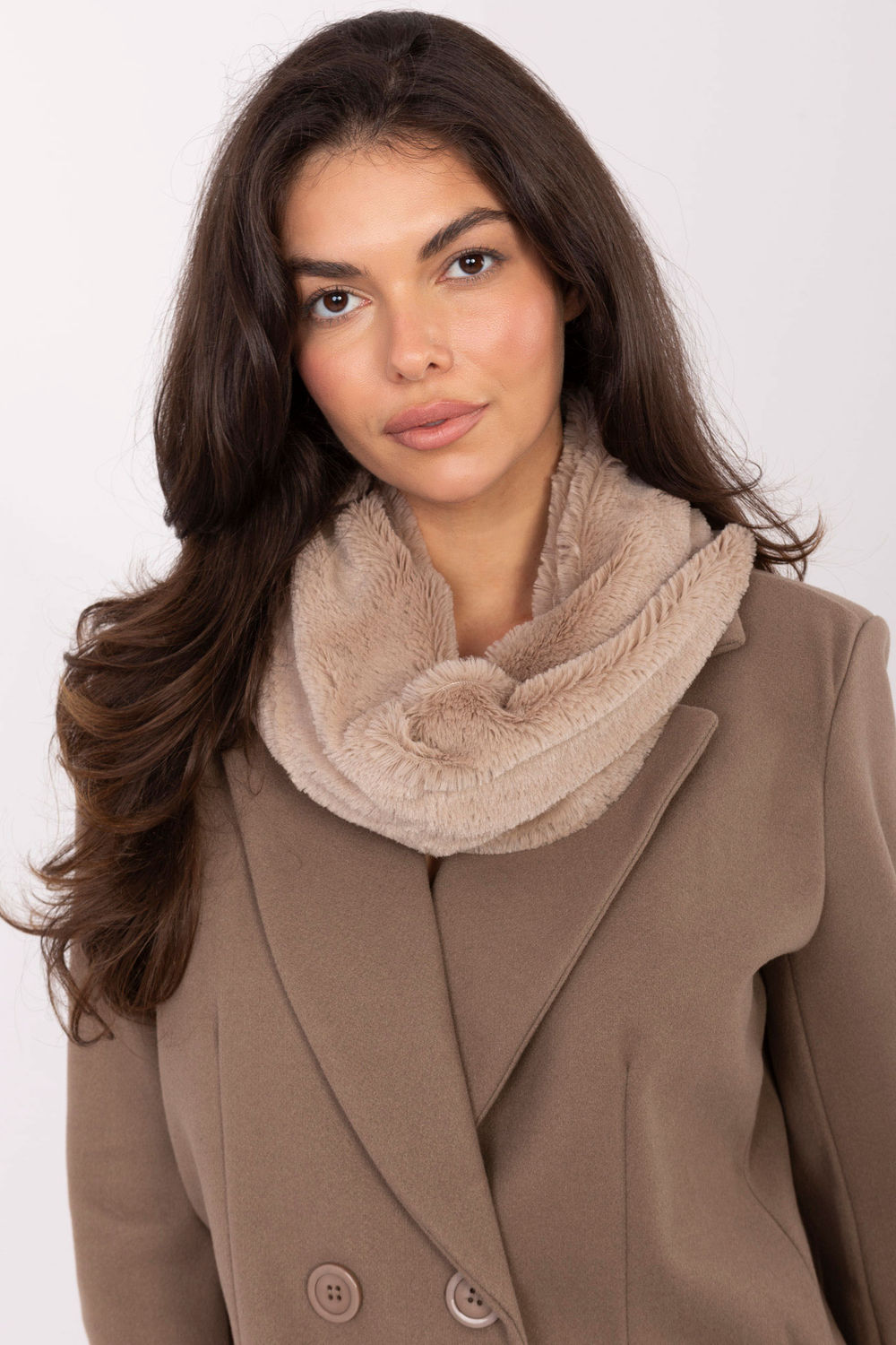 Image of Echarpe infinie beige