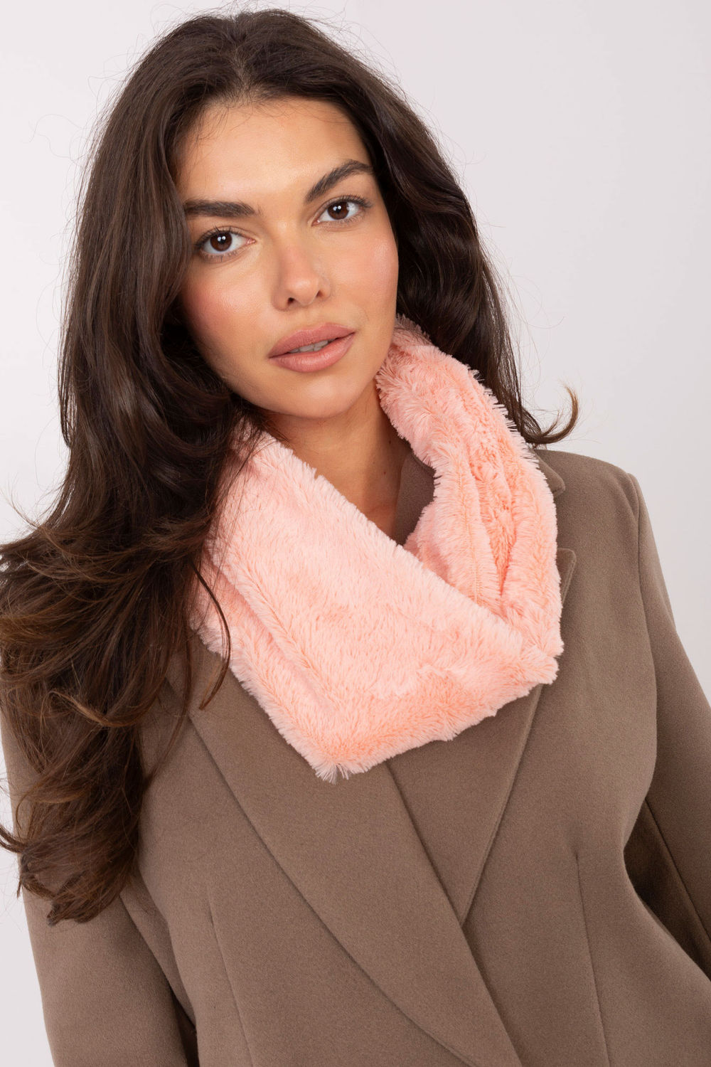 Image of Echarpe infinie rosé