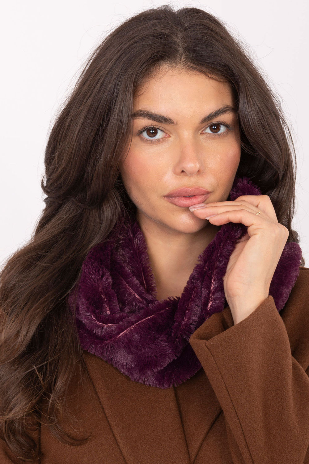 Image of Echarpe infinie violette