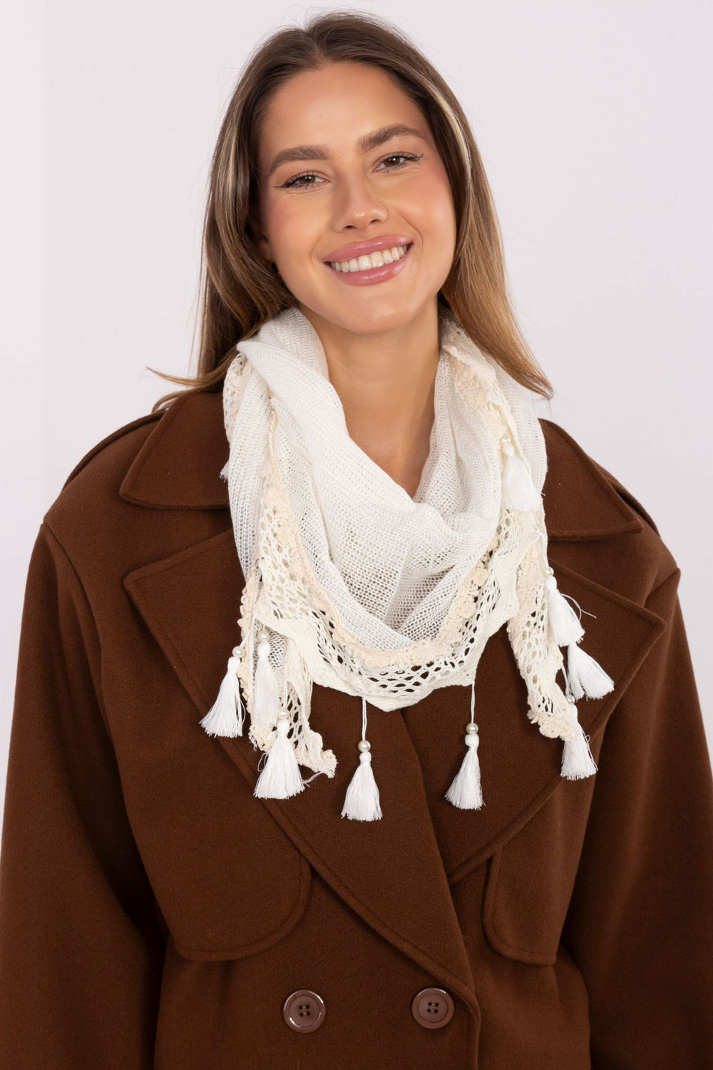 Image of Foulard beige