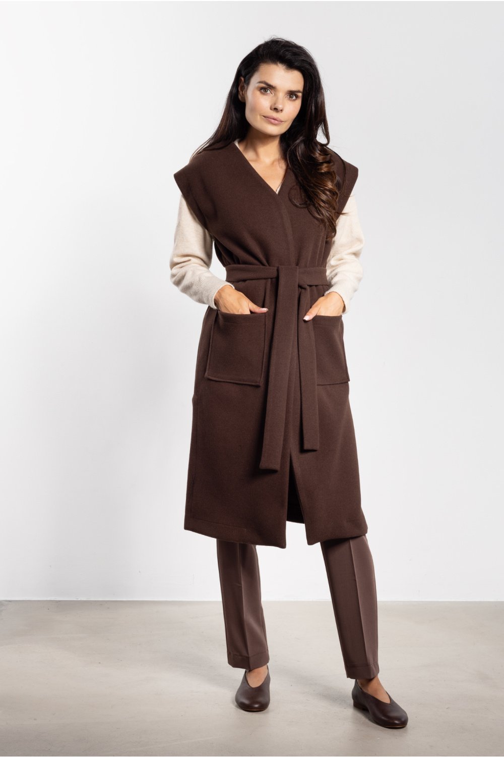Image of Gilet brun