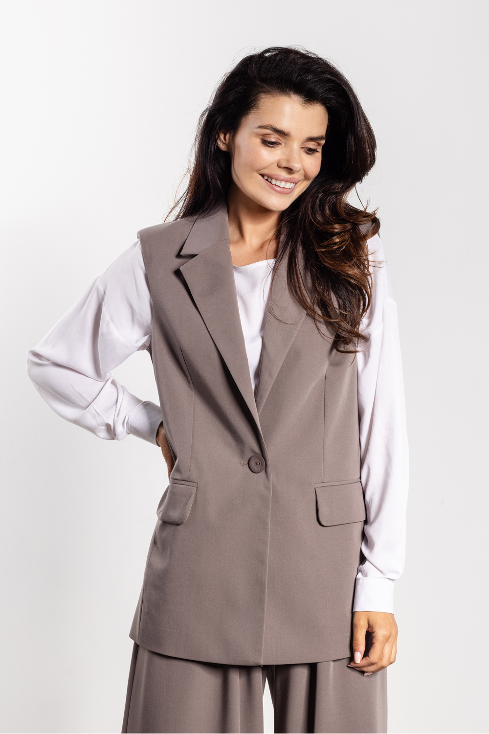 Image of Gilet brun