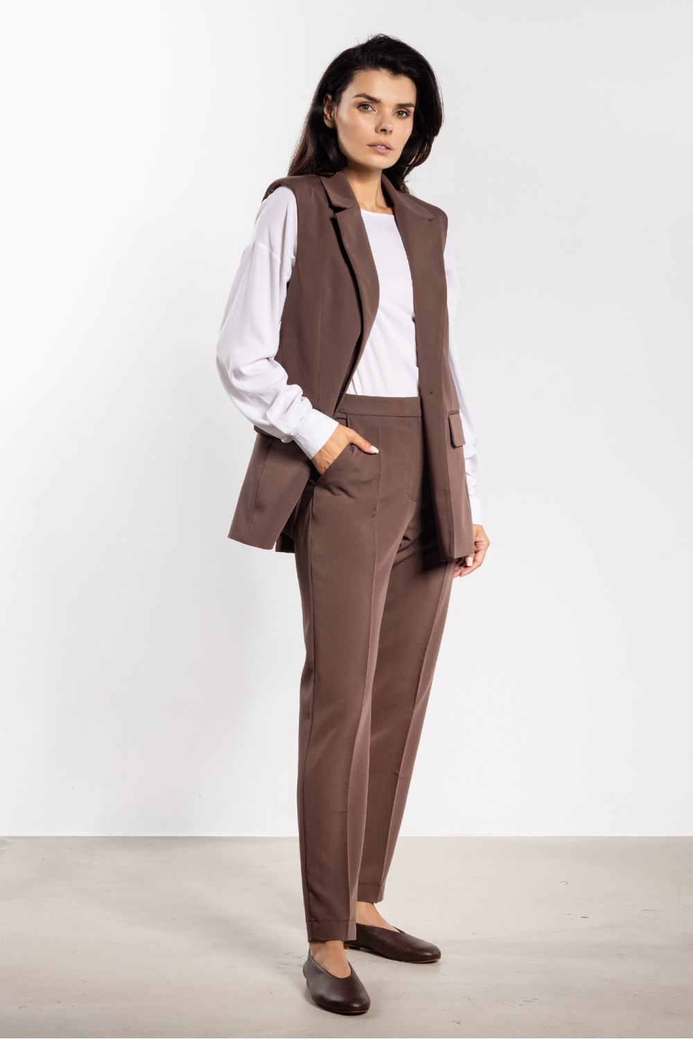 Product image of Gilet brun