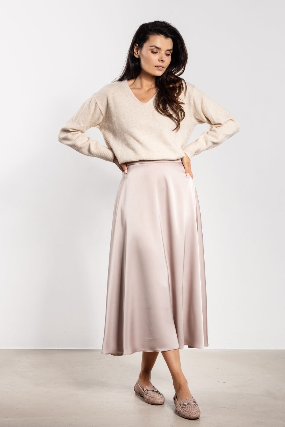 Image of Jupe beige