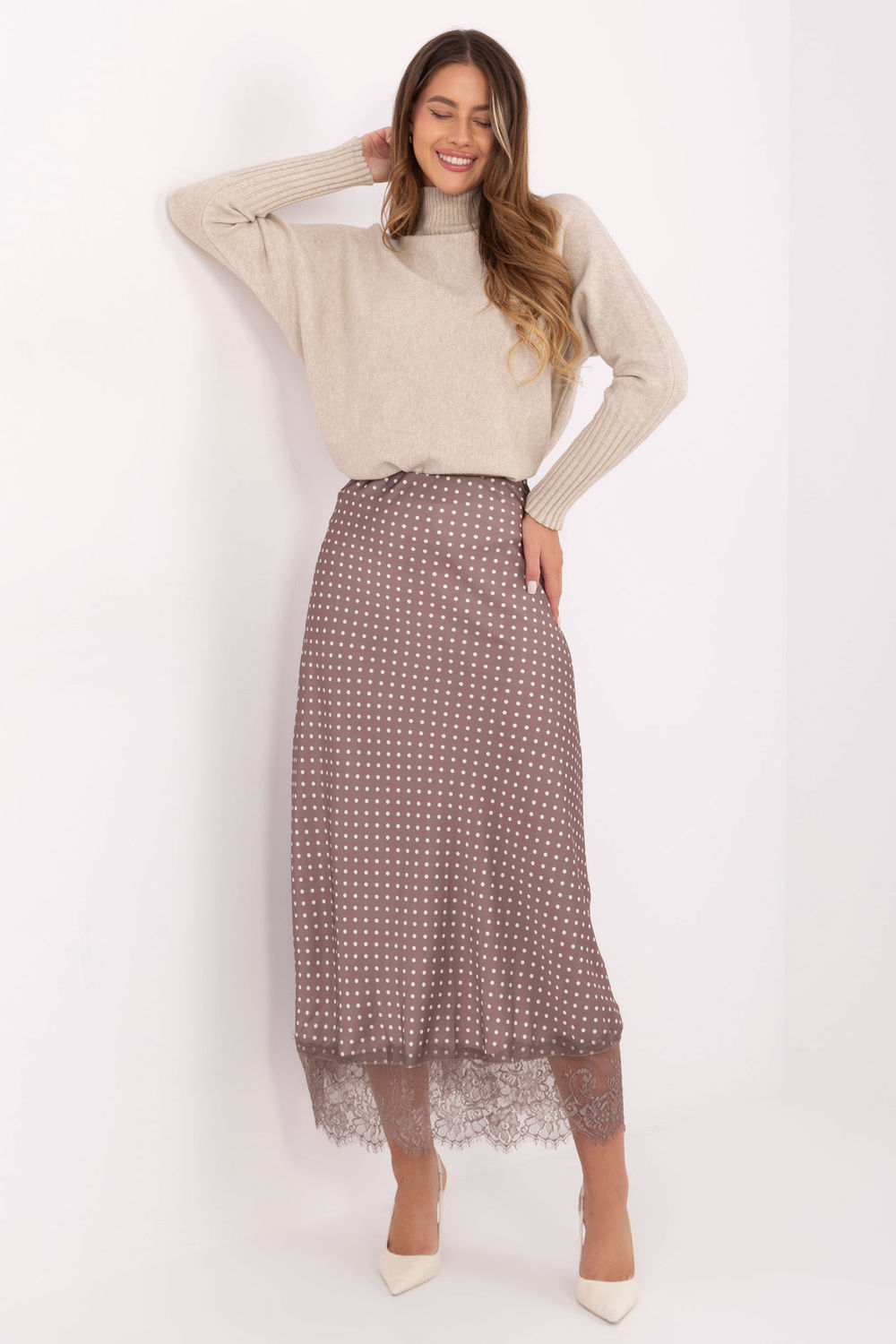 Image of Jupe beige