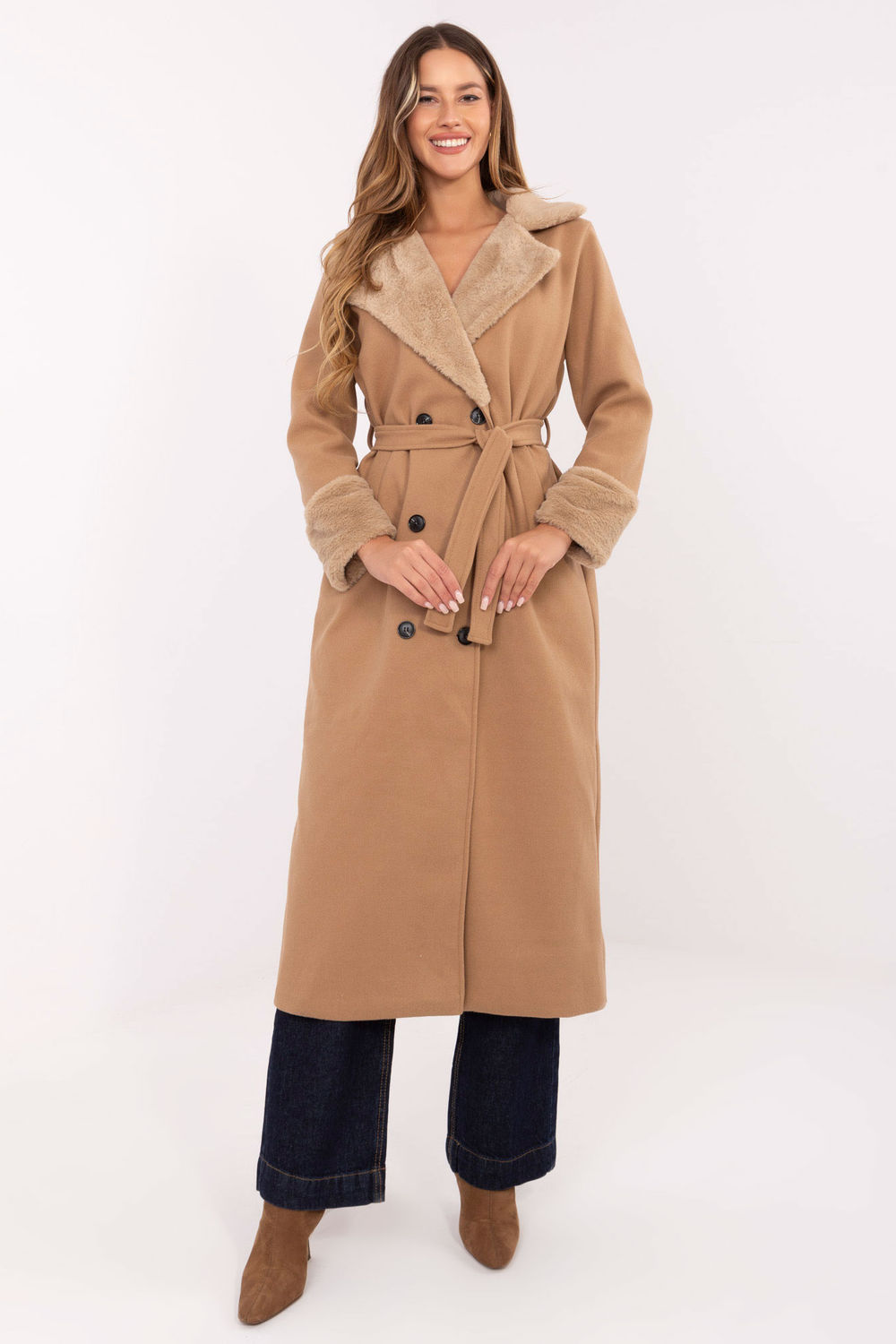 Image of Manteau brun
