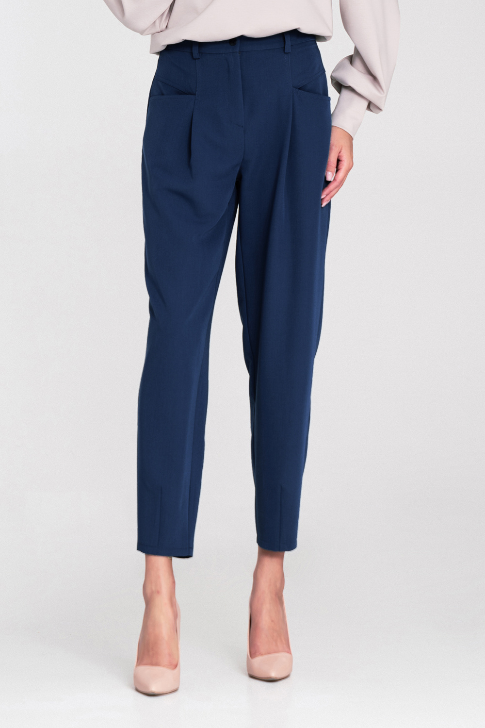 Image of Pantalon femme bleu