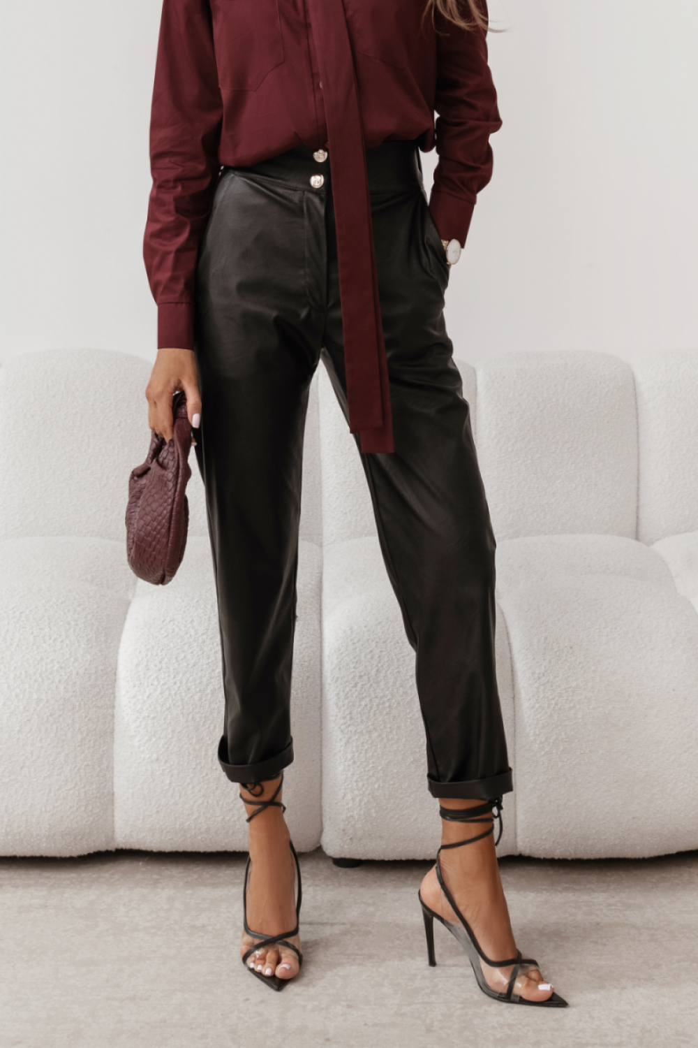 Image of Pantalon femme noir