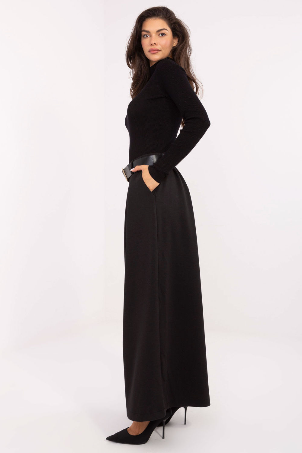 Product image of Pantalon femme noir