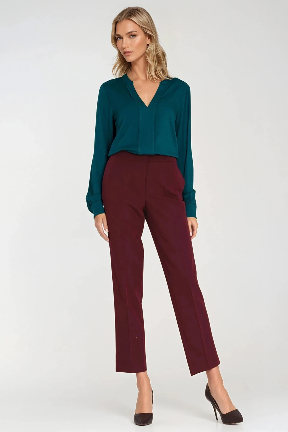 Product image of Pantalon femme rouge