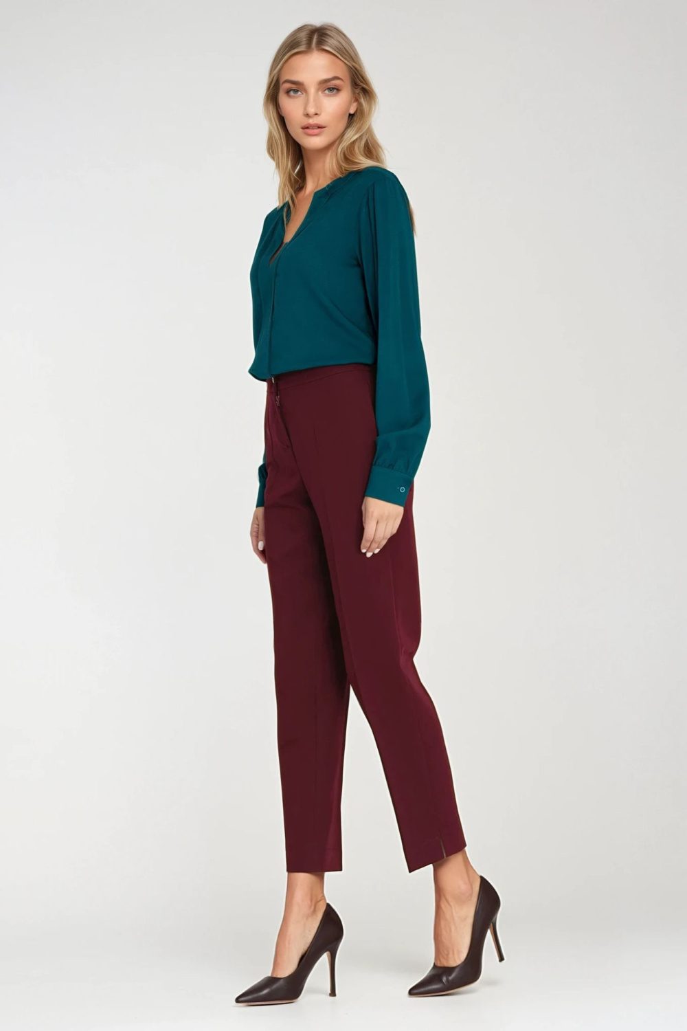 Product image of Pantalon femme rouge
