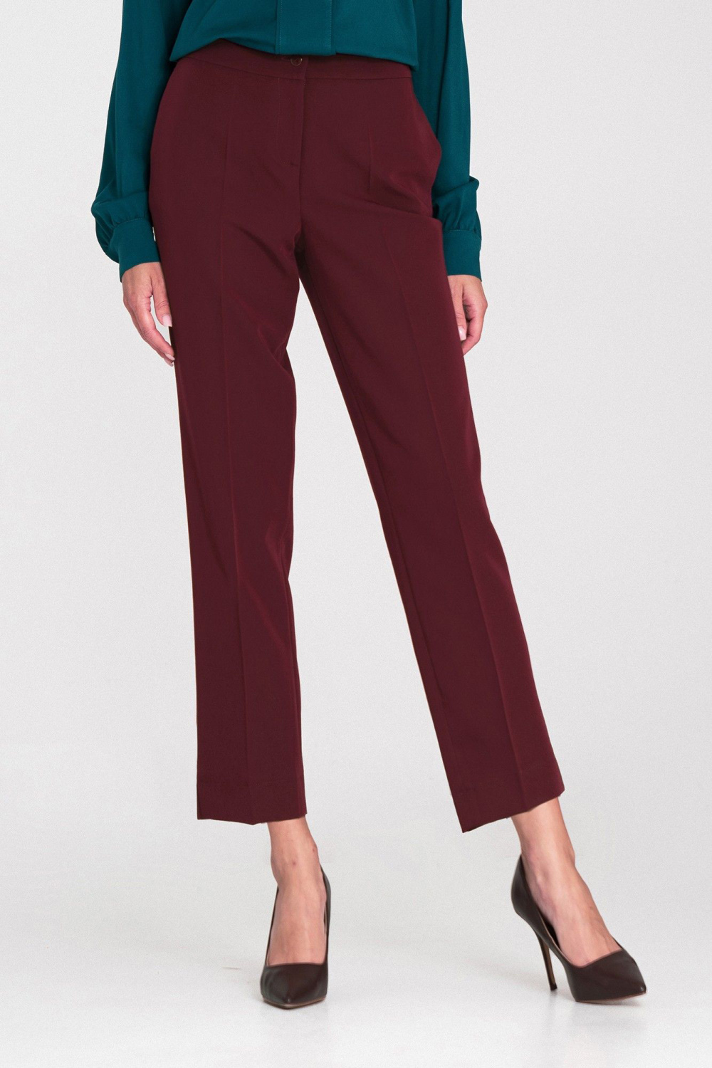 Image of Pantalon femme rouge