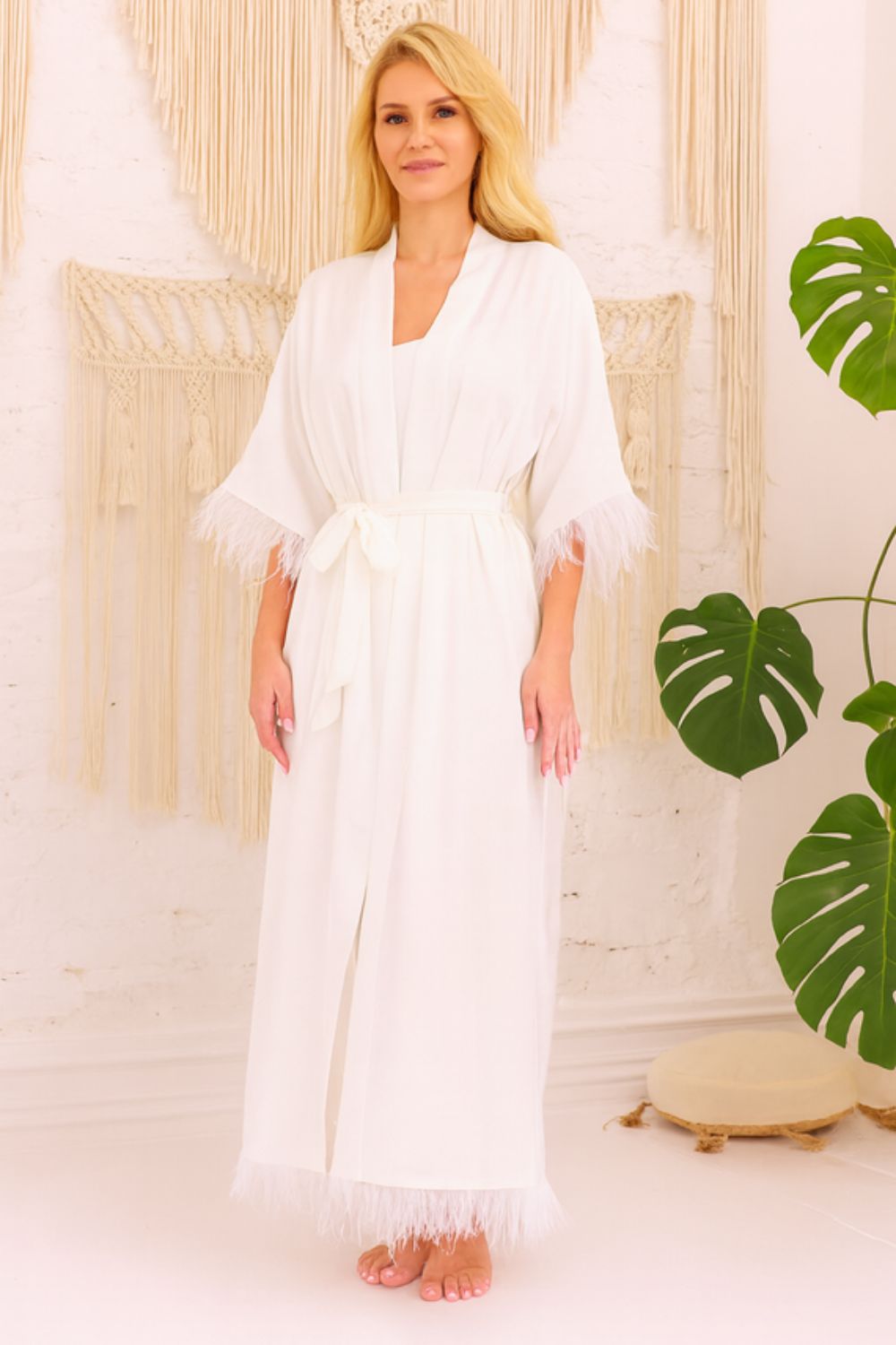 Image of Peignoir beige