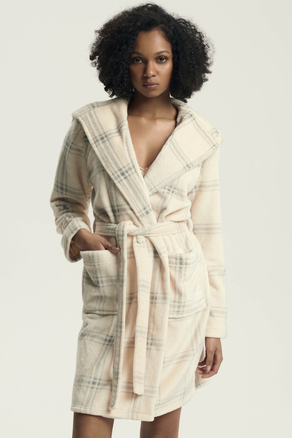 Image of Peignoir beige