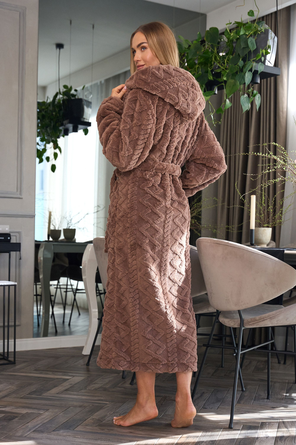 Product image of Peignoir brun
