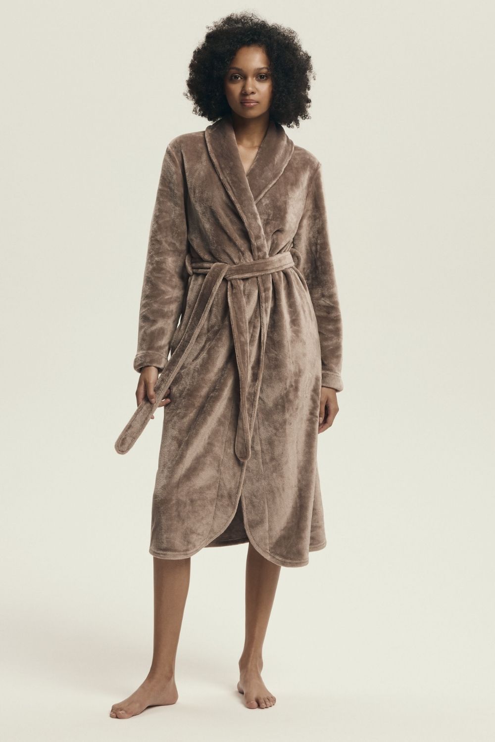 Image of Peignoir brun