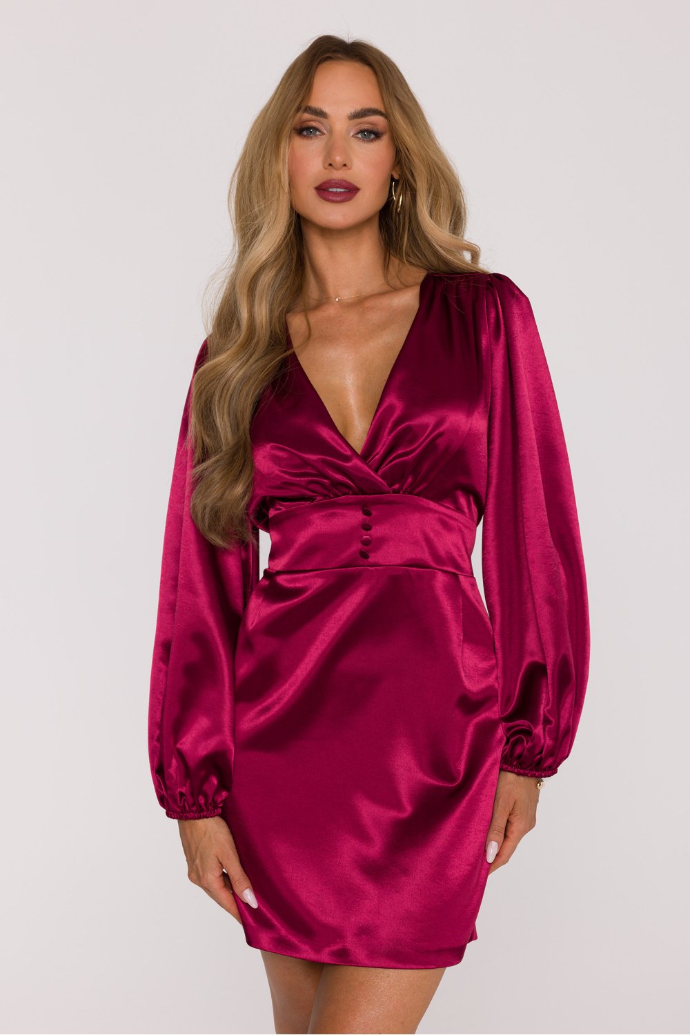 Image of Robe courte rouge