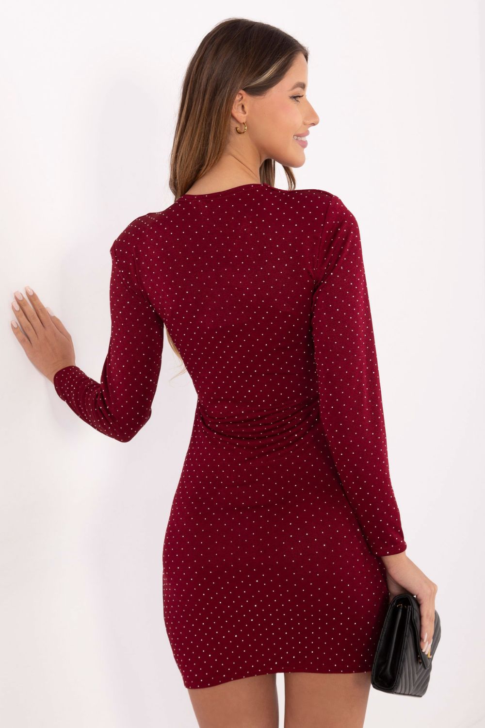 Product image of Robe courte rouge