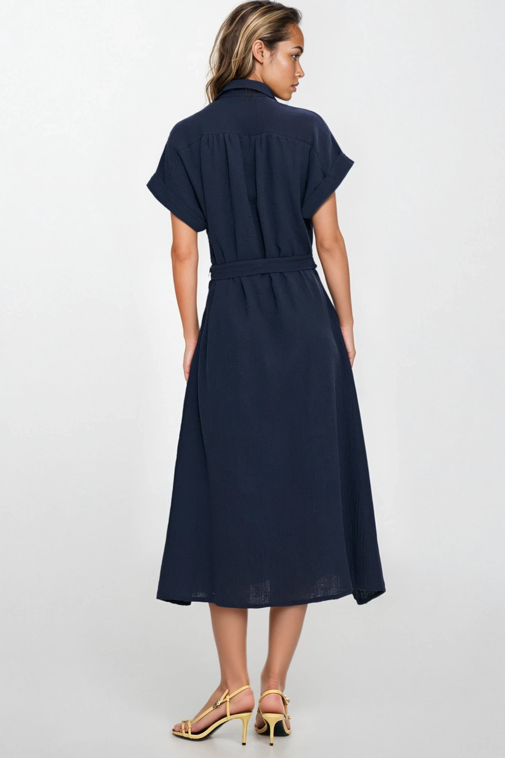 Product image of Robe de jour bleue marine